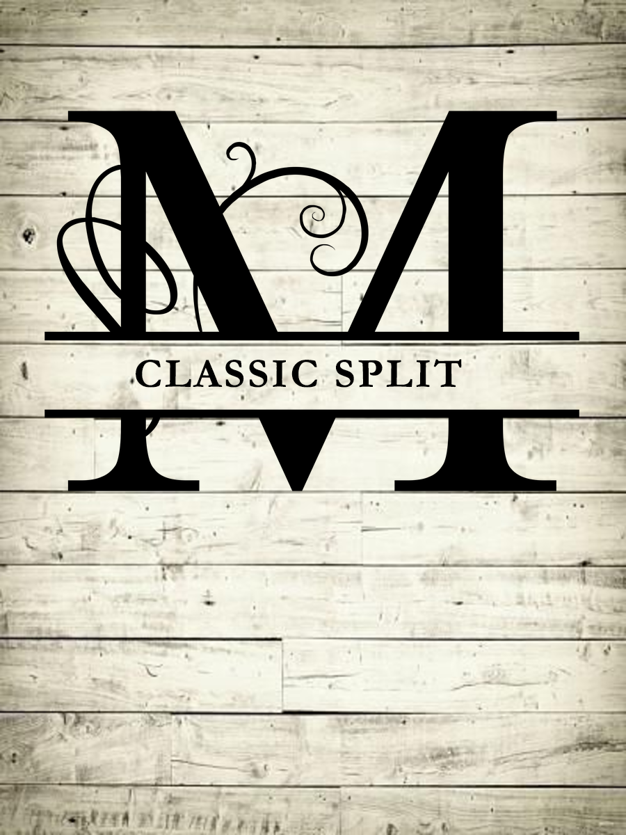 Split Monogram Numbers Split